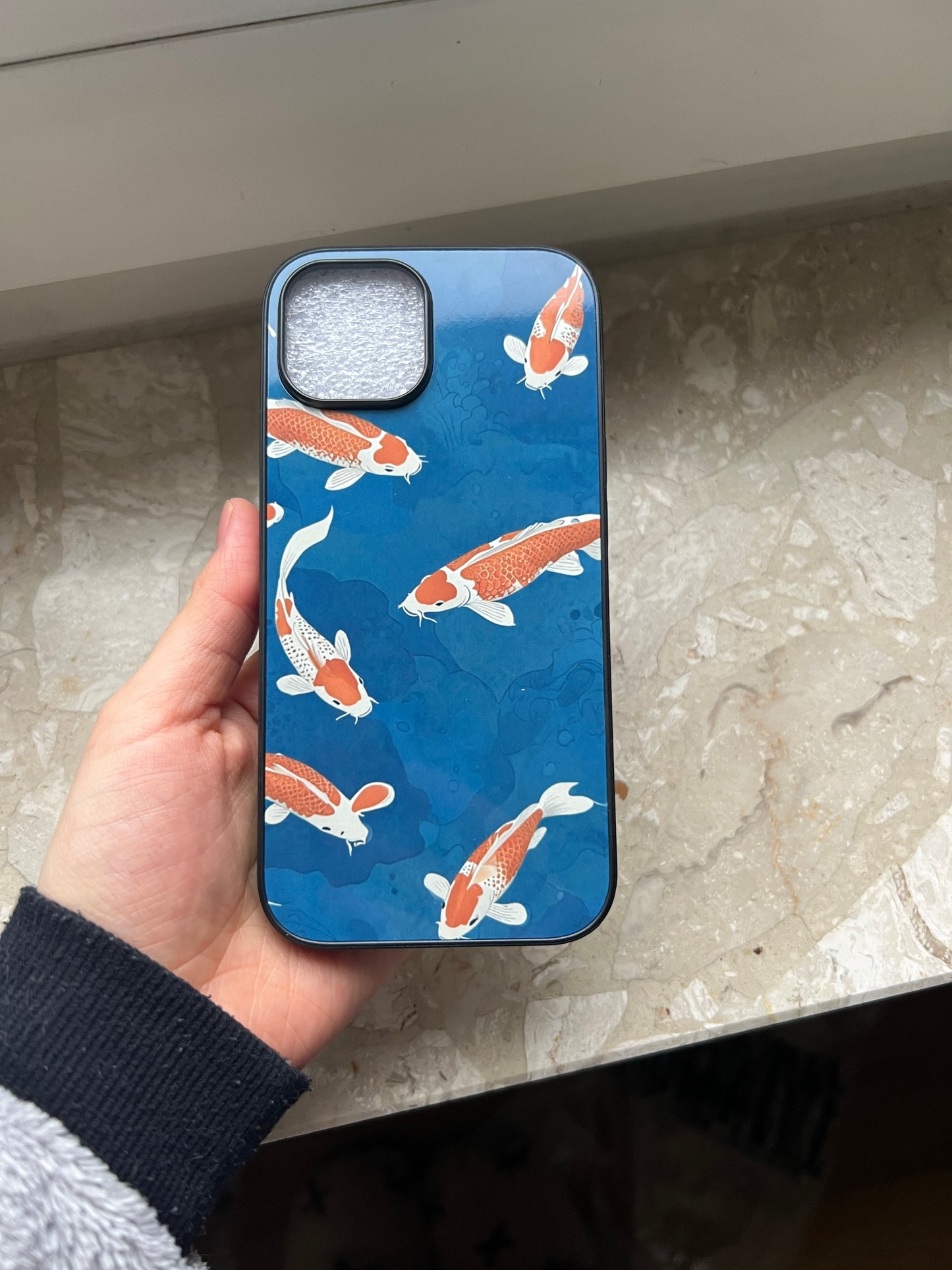 koi fish phone case