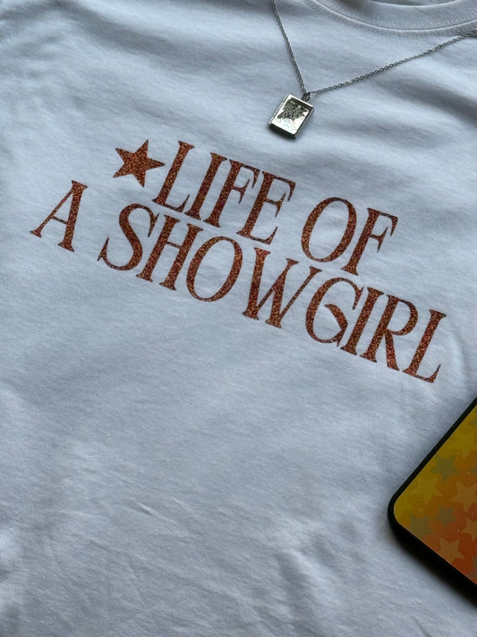 Showgirl tee