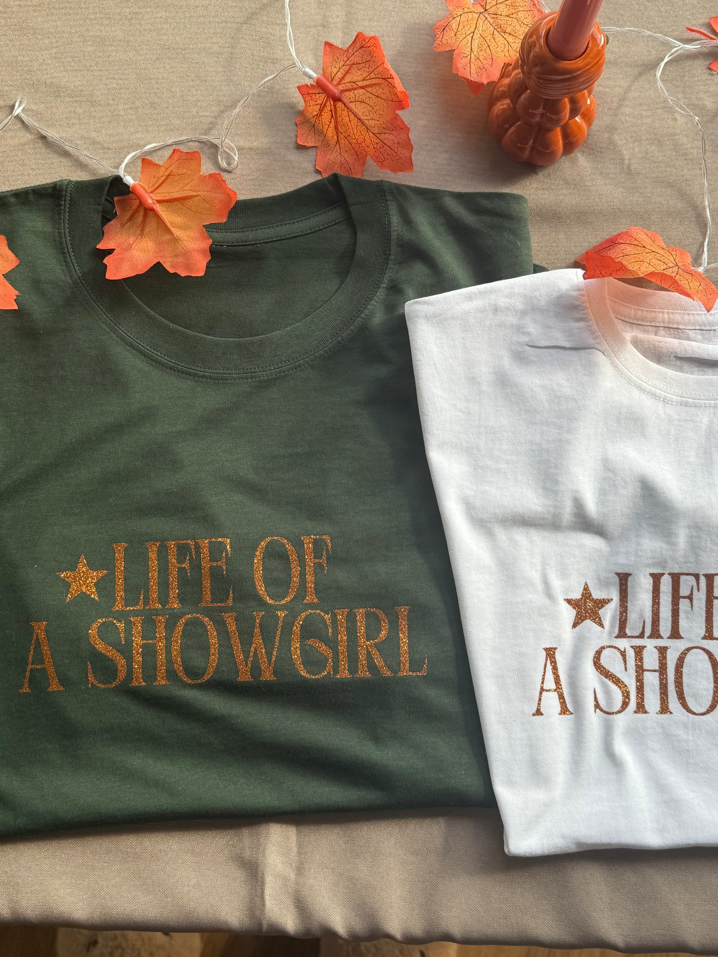 Showgirl tee