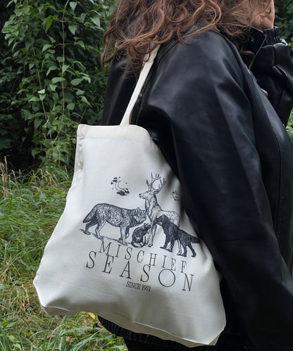 mischief season totebag