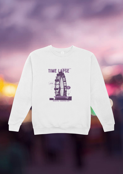 ferries wheels and lilacs sweater